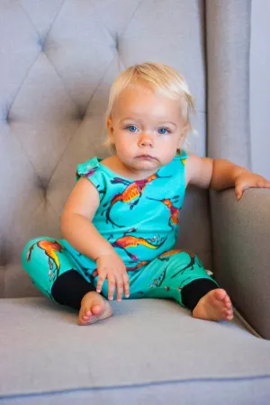 Weedy Sea Dragon | Organic Cotton Romper | Size 000 - 2