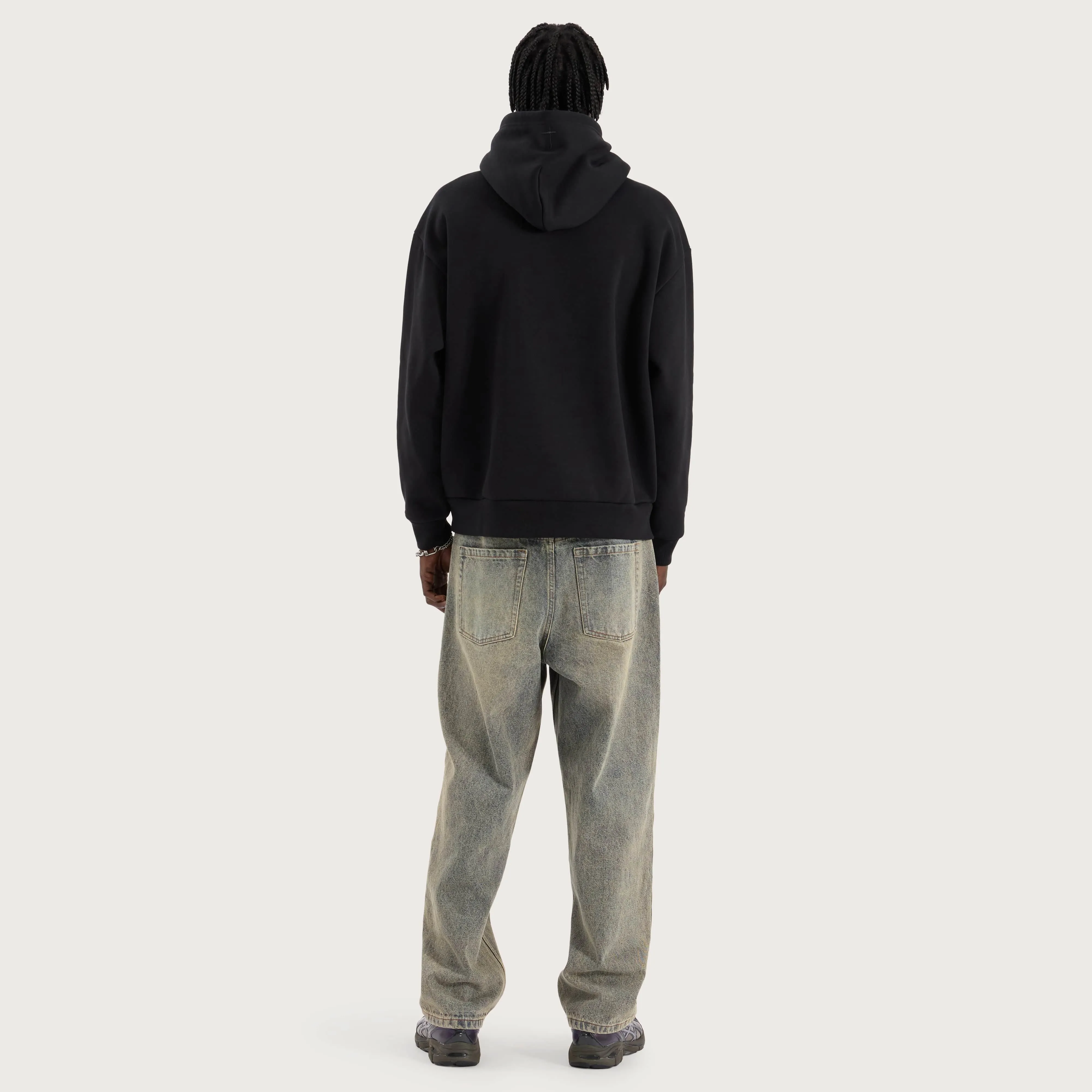Weyburn Relaxed Hoodie Jet Black