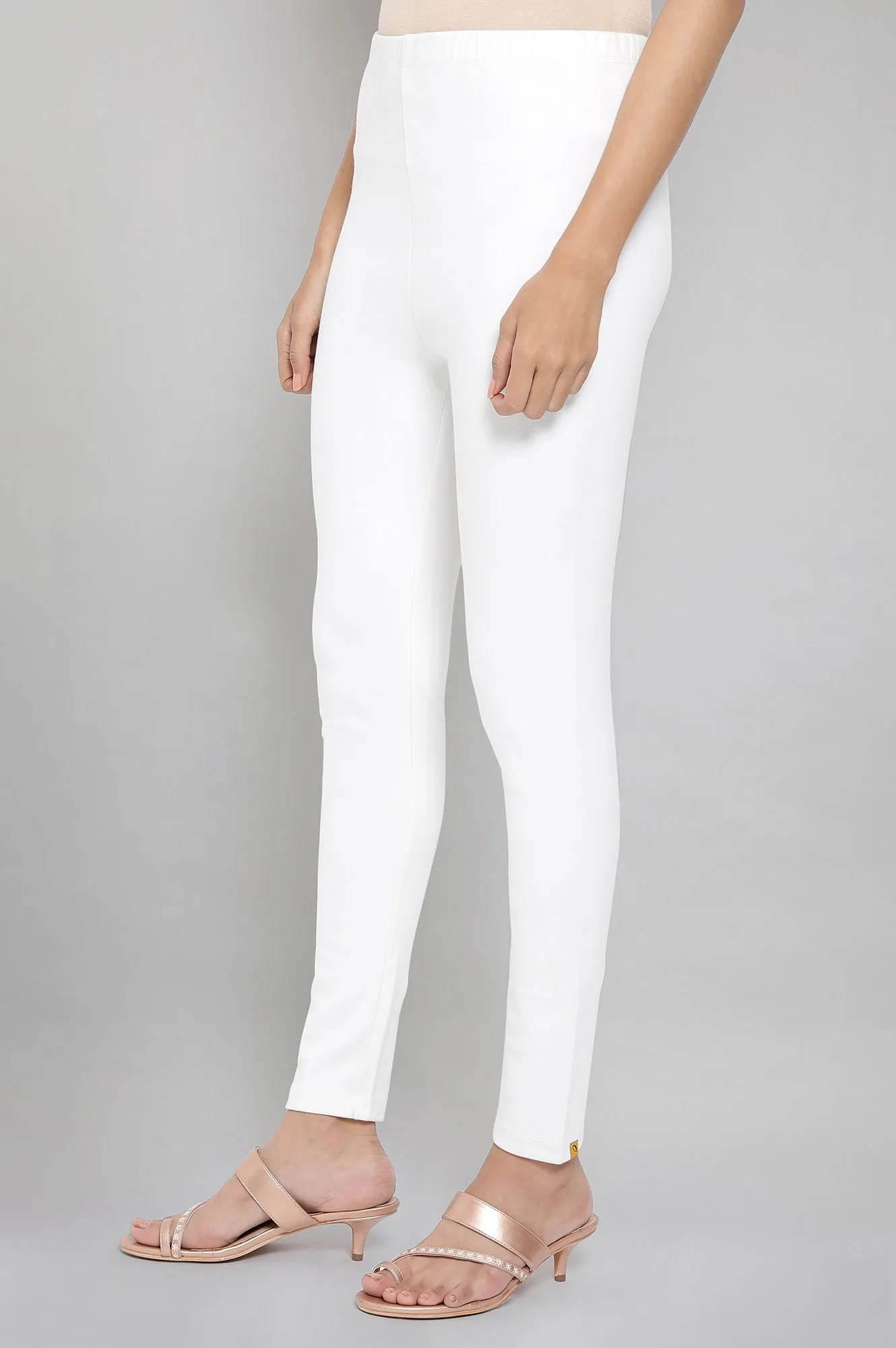 White Winter Tights