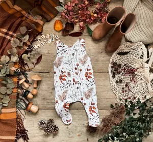 Wildflowers Footed Romper