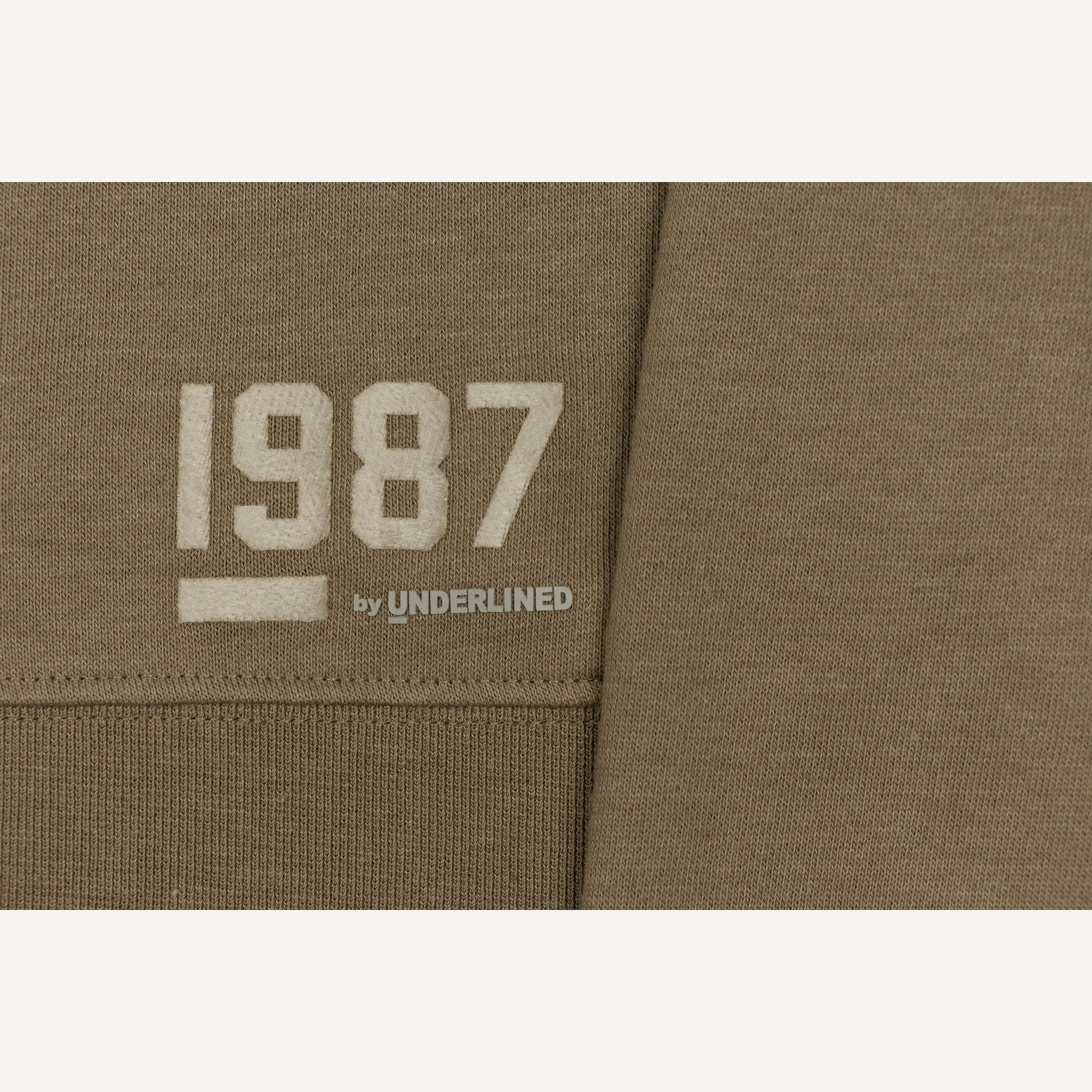 Womens Oversized Raglan Fleece Cropped Hoodie - Elmwood
