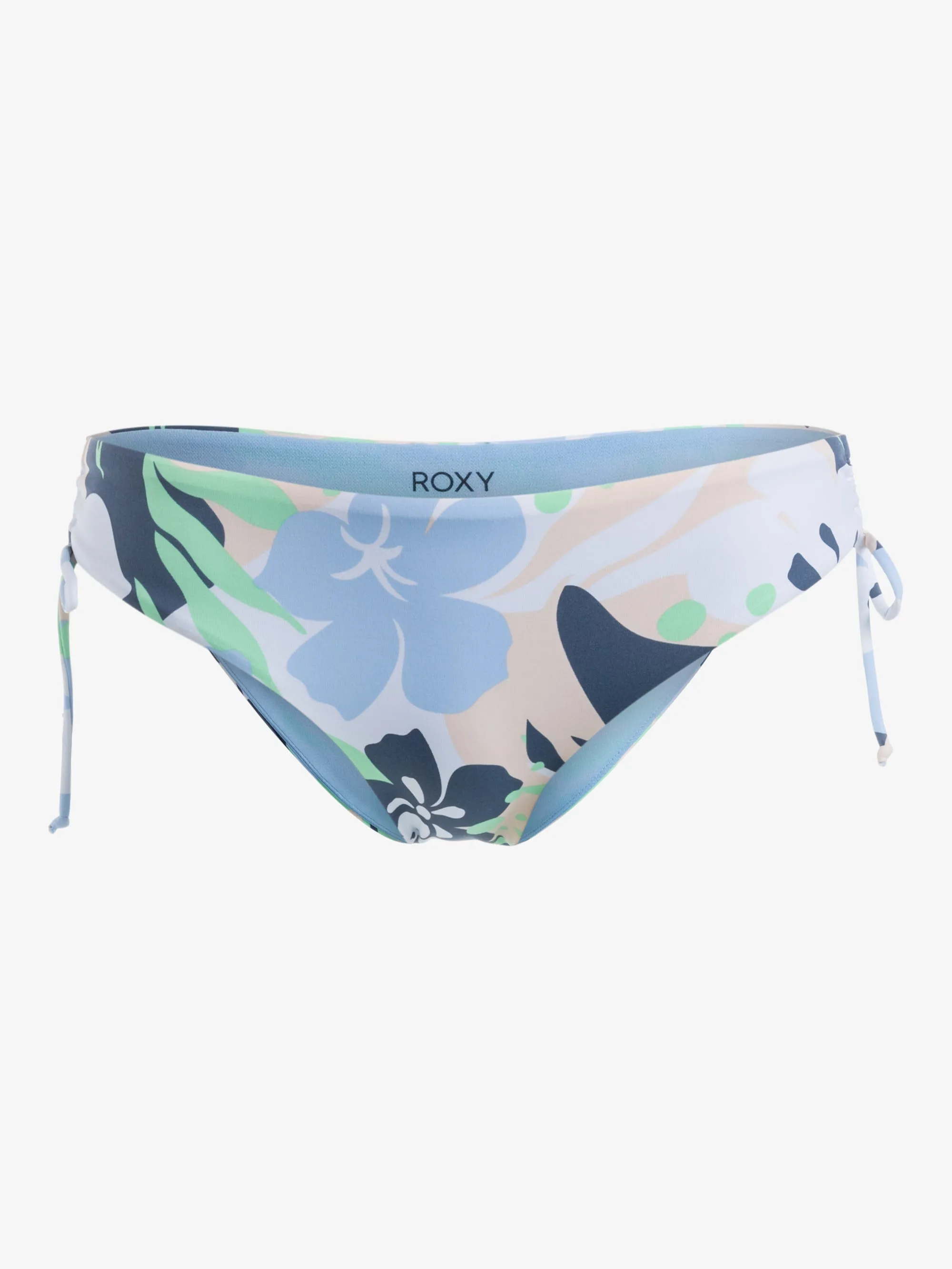 Womens Printed Beach Classics Hispter Ties Bikini Bottoms