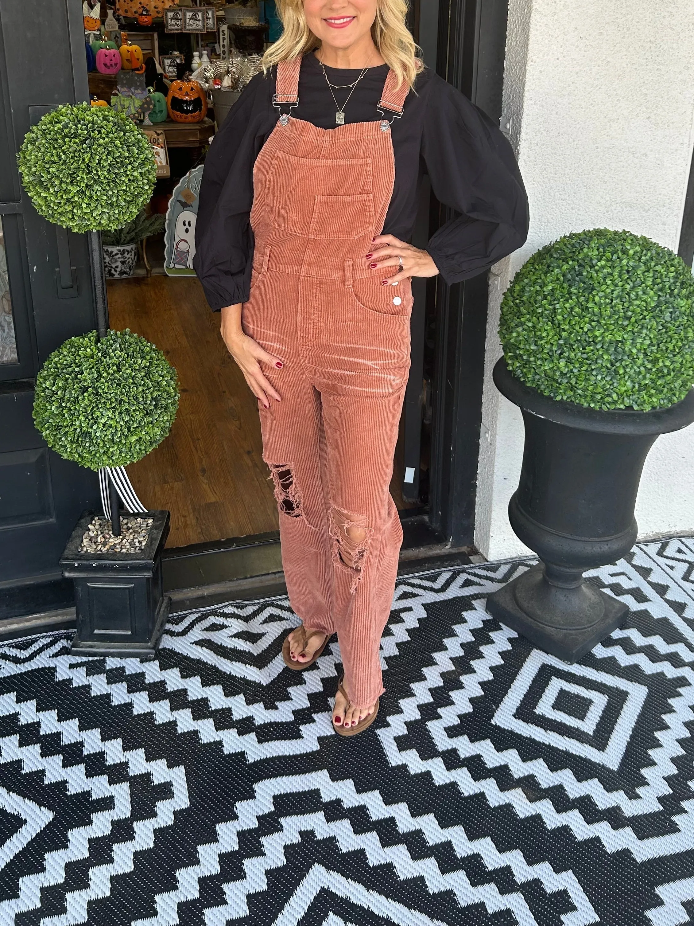 Women's Ripped Overalls Jumpsuit (Buy 2 Free Shipping)