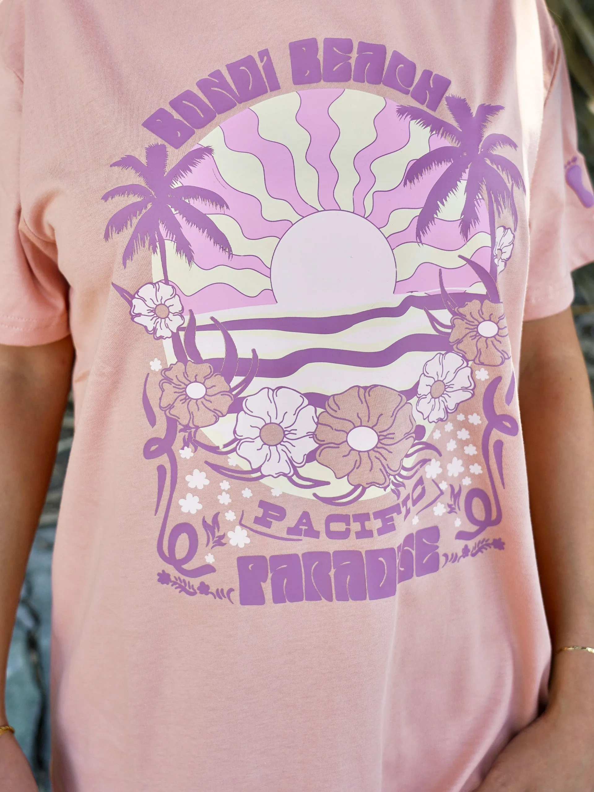Women's Shangri-La Oversized Tee (Sunset)