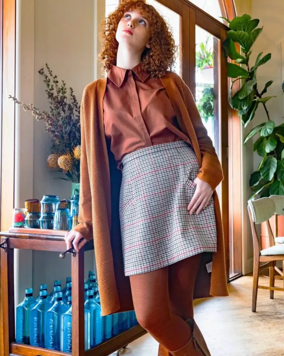 Wool Tights by Tightology - Toffee