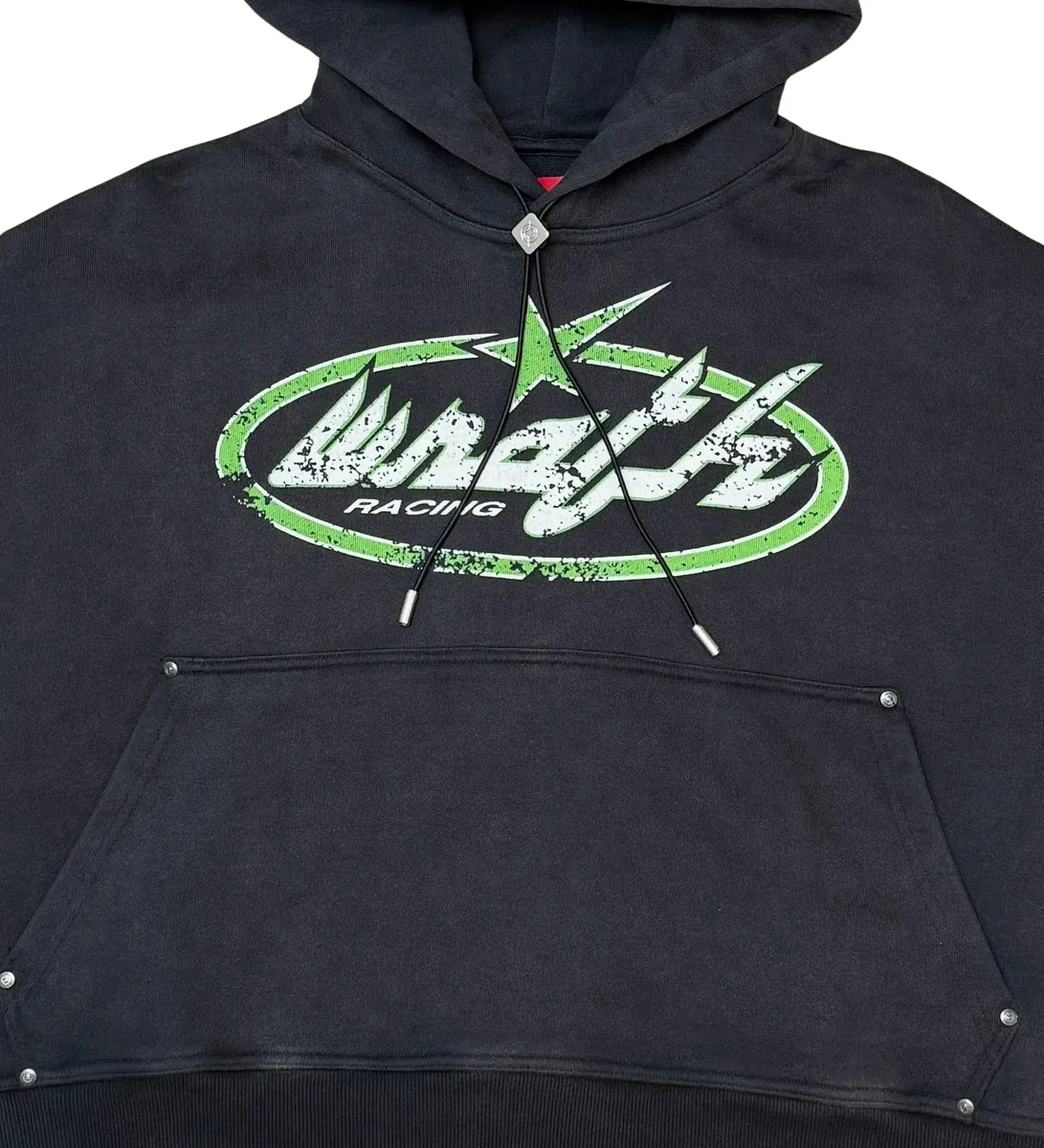 Wrathboy VIPER CROPPED HOODIE (BLACK)