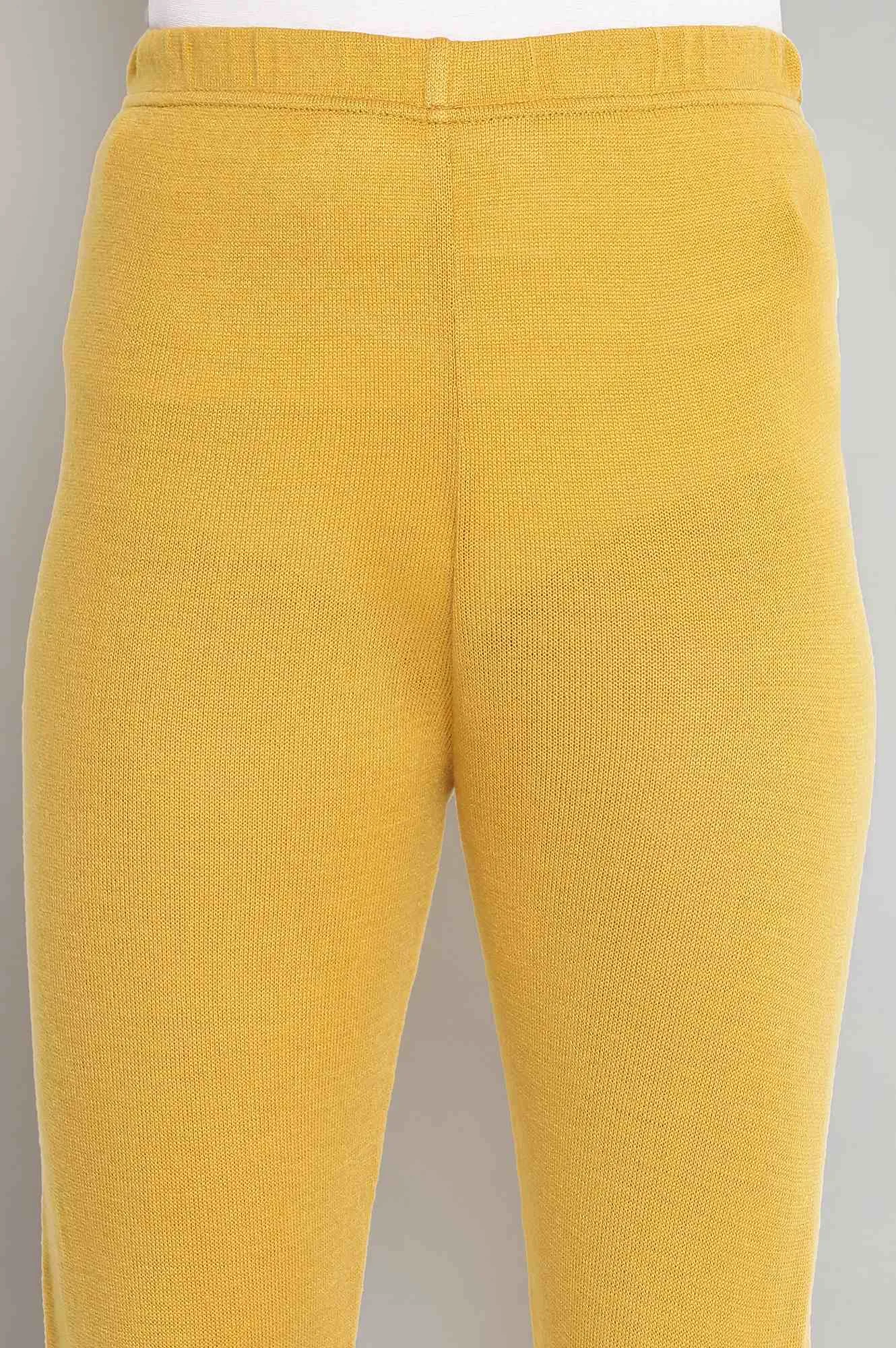 Yellow Winter Tights