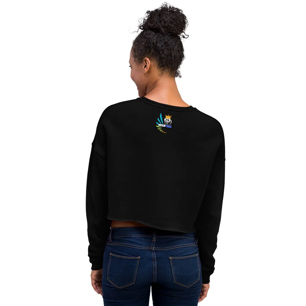 Zulu Warrior Monkey Crop Sweatshirt