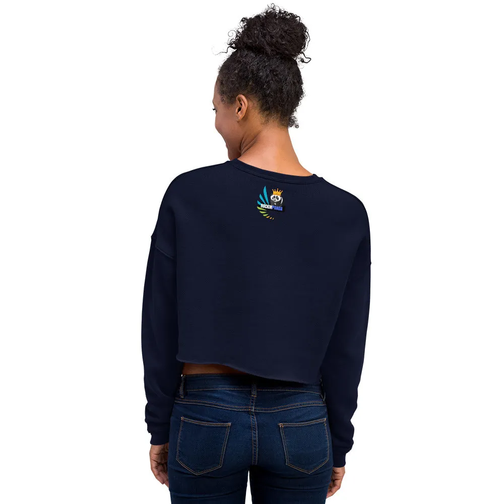 Zulu Warrior Monkey Crop Sweatshirt