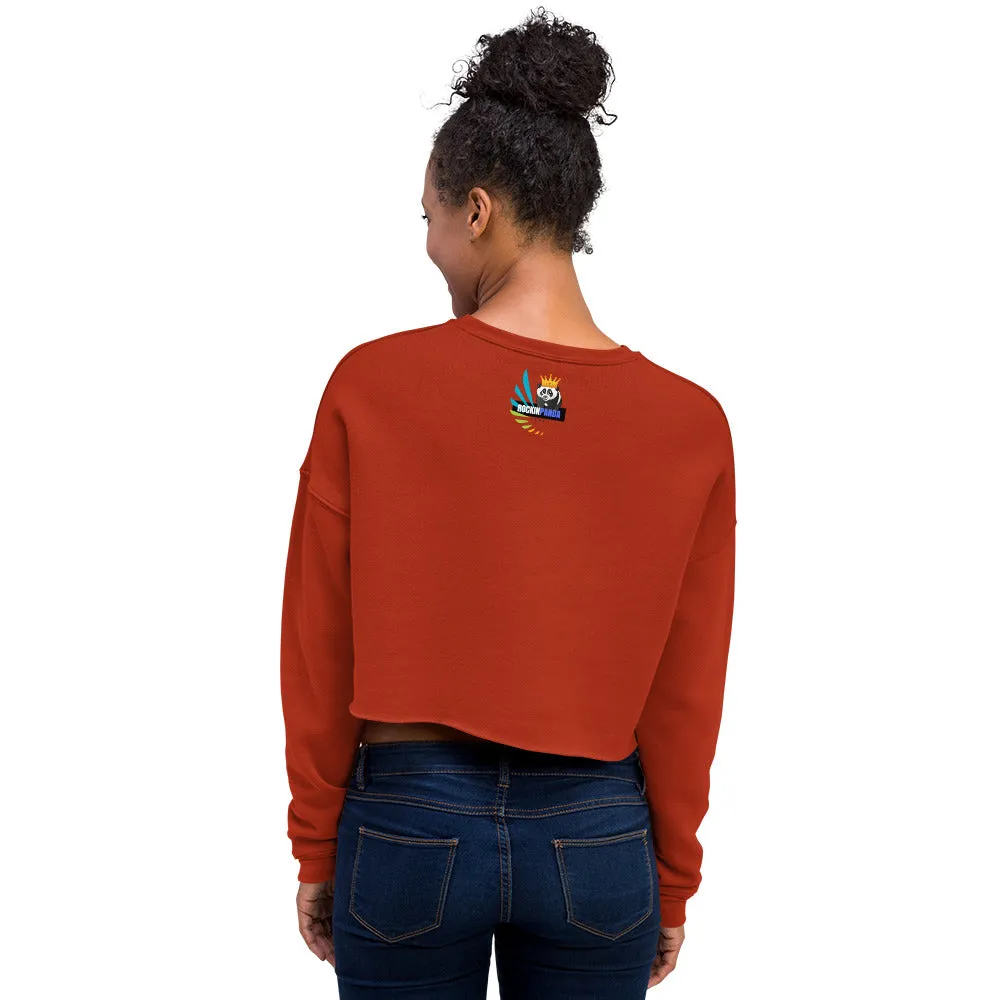 Zulu Warrior Monkey Crop Sweatshirt